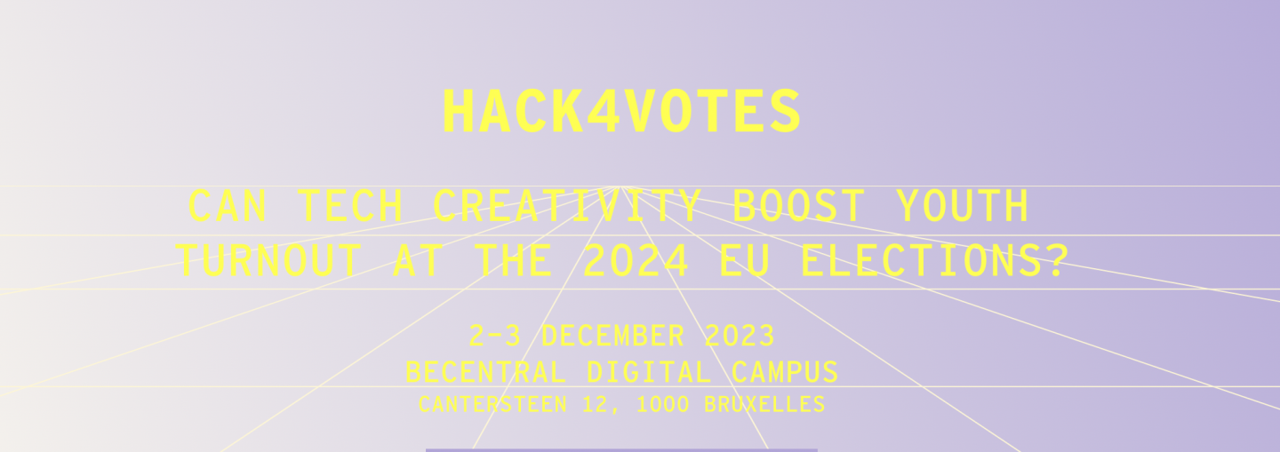 Hack4Votes: Can tech creativity boost youth turnout at the 2024 EU elections?