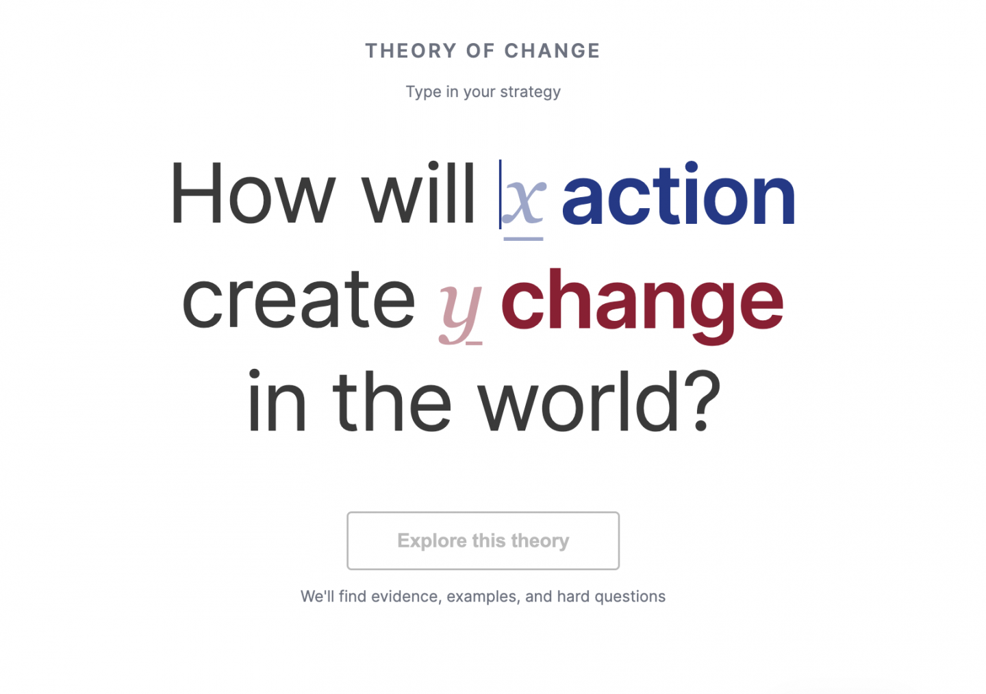 Evens Foundation Launches free Theory of Change App